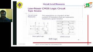 Lecture Series 6 Switched Capacitance Minimization [upl. by Annairda290]