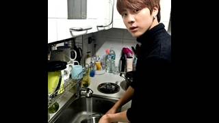 Watch part 2 of making Seollal food with BTSs Jin [upl. by Gnilyarg]