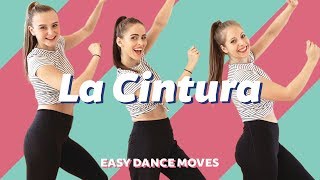 LA CINTURA  Alvaro Soler  Easy Dance video  Choreography [upl. by Ahsenwahs]