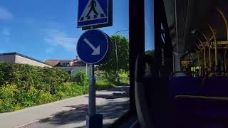 UL Linje 11 Rosendals torgGottsunda torg med Gamla Uppsala Buss 507 [upl. by Ariahaj]