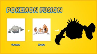 Pokemon Fusion  Graveler  Kingler  pokemon infinite fusion [upl. by Goldstein]