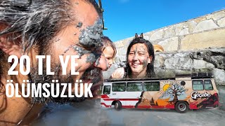 KARAVAN KAMPINDA 20 TL YE ÖLÜMSÜZLÜK  SULTANİYE KAPLICALARI [upl. by Uzzial25]