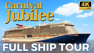 Complete Carnival Jubilee Ship Tour and Walkthrough in 4K [upl. by Comethuauc]