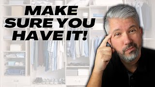 Basic Wardrobe MUST HAVES  Mens Fashion Over 40 [upl. by Anyzratak]