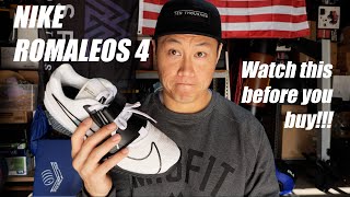 Nike ROMALEOS 4 First Impressions [upl. by Akemrehs]