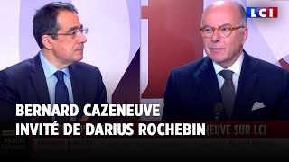 quotLes Français ne veulent pas de lingouvernabilitéquot  Bernard Cazeneuve invité de Darius Rochebin [upl. by Iana]