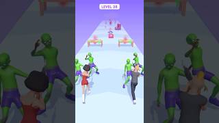 Zombie Couple Game Level 38 Short clip [upl. by Buschi]