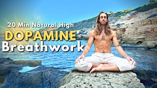 20 Min Guided Breathwork to Boost Dopamine Levels And Feel Naturally High I 3 Rounds [upl. by Sol]