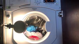 Washing machine Hotpoint Ariston 7kg  Cottons 40c Full Cycle [upl. by Gwyn]