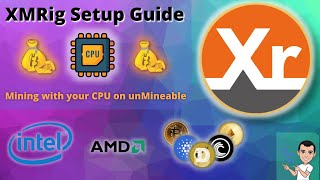 XMRig Detailed Setup Guide  Mining with your CPU on unMineable [upl. by Ramyaj]