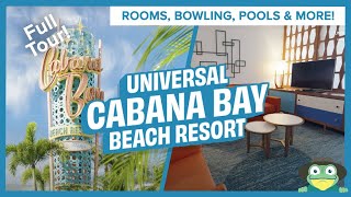 FULL TOUR Universal Cabana Bay Beach Resort  Universal Orlando Resort [upl. by Maximilianus209]