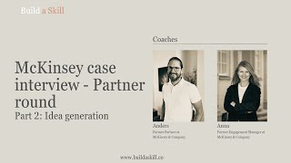 McKinsey partner round case interview example part 2 [upl. by Elatia]