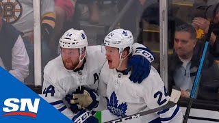 Kasperi Kapanen Scores First Goal Of Playoffs For Maple Leafs [upl. by Clova]