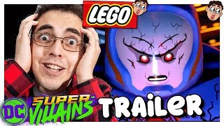 LEGO DC SUPER VILLAINS  REAGINDO AO TRAILER DA GAMESCOM DO NOVO JOGO LEGO FOCADO NOS VILÕES DA DC [upl. by Arno]