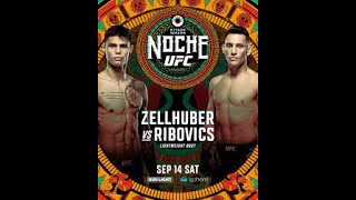 UFC Noche  Esteban Ribovics vs Daniel Zellhuber FOTN Potential [upl. by Allimak766]