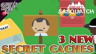 Find and Open The New 3 Caches in Sneaky Sasquatch [upl. by Cerell667]