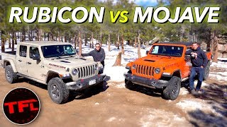 Desert Runner vs Rock Crawler OffRoad Challenge  This New Jeep Gladiator Truck Rules Supreme [upl. by Egduj]