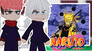 Jujutsu Kaisen React To Naruto  Jujutsu Kaisen  Gacha React [upl. by Wagner]