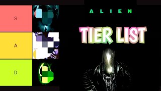 TIER LIST de todas las Películas de la Saga ALIEN 👽 [upl. by Ettelloc]