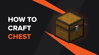 How to Make a Chest in Minecraft [upl. by Coridon]