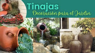 Tinajas de Barro🪴Como Decorar Tu Jardín con Tinajas🪴Decoración para el Jardín 2024 [upl. by Hank639]