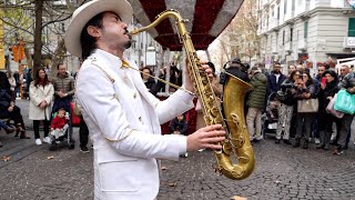 Al Bano amp Romina Power  FELICITA  Saxophone Cover Daniele Vitale [upl. by Nauqas395]