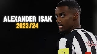 Alexander Isak  Best Goals  Assists  Skills  2024 [upl. by Aniuqahs]