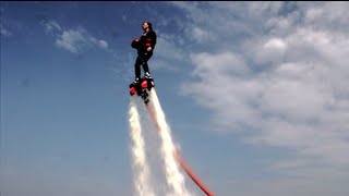 Water Jet Pack Basketball Real Life Hover Board [upl. by Eirual]