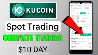 How To Do Spot Trading On KUCOIN  KuCoin pr trading kasa Karay trading [upl. by Namaan99]