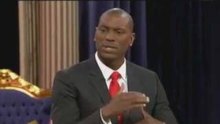 Tyrese Gibson with Steve Harvey on TBN Jun 10 2011 Interview [upl. by Ahsaet821]