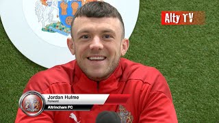 Jordan Hulme Returns to Altrincham FC [upl. by O'Doneven]