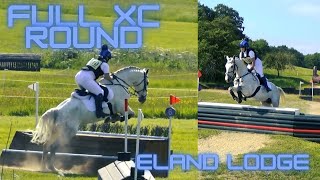 FULL CROSS COUNTRY ROUND  ELAND LODGE ODE  EVENTING VLOG [upl. by Valerle]