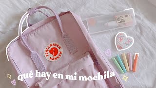 qué hay en mi mochila 🖇🌷 20202021  cute version 🍬 [upl. by Armington879]