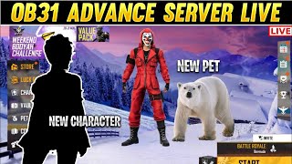 OB31 UPDATE ADVANCE SERVER ll FREE FIRE OB31 UPDATE ADVANCE SERVER LIVE ll FREE FIRE NEW UPDATE LIVE [upl. by Keldon]