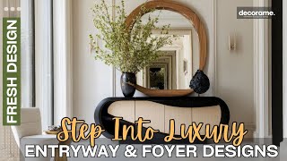 Step into Luxury Inspiring Entryway and Foyer Designs That Will Leave You Speechless [upl. by Ashling249]