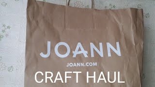 JOANNES CRAFT HAUL AND MORE [upl. by Ronoc128]