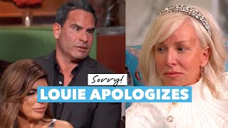 Louie Ruelas Apologizes to Margaret Josephs After RHONJ Finale Jackie Reacts amp Bravo FanFest [upl. by Thea682]