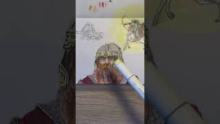 “Certainty of death Small chance of success What’re we waiting for” gimli sketchbook lotr [upl. by Ecertap771]