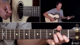 Heaven Guitar Lesson Acoustic  Bryan Adams [upl. by Arramas62]