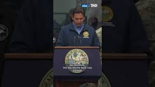 DeSantis says Hurricane Milton damage isnt worstcase scenario [upl. by Yeca]