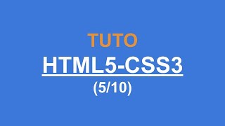 Apprendre html5css3 flexbox  510 [upl. by Nonrev]