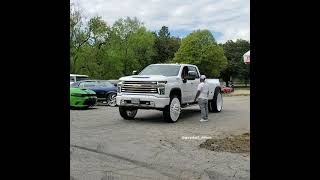 100k dollar 3500 High Country Dually on 30s [upl. by Eirelav]