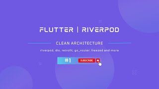 1 Flutter Clean Architecture With Riverpod  Project Setup [upl. by Elraet752]