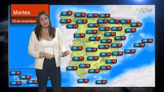 El tiempo de AEMET 19112018 [upl. by Merle]