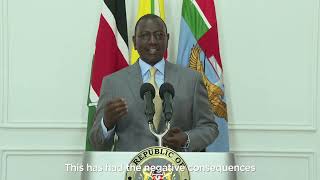 National Statement of Kenya for the 3rd Summit for Democracy [upl. by Krucik626]