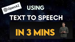 How to use Open AI Text to Speech API in 3 mins  Text to Speech  OpenAI ai ttsaseemwangoo [upl. by Dupin]