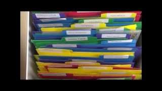 Embossing Folder Storage Using the Envelope Punch Board [upl. by Mckay]