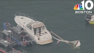 Woman dies after Hingham Bay boat crash [upl. by Herschel]