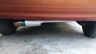 Chambered muffler vs free flow muffler [upl. by Lativa]