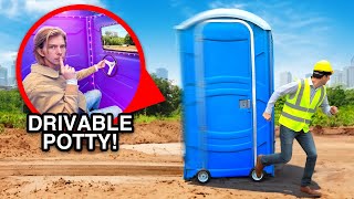 Crossing my City in a Drivable Toilet to Hide from my Brother [upl. by Ahsinauj]